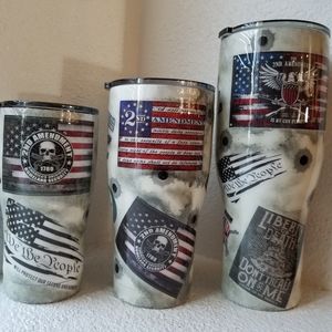 Custom Designed Tumblers are 2nd Ammendment